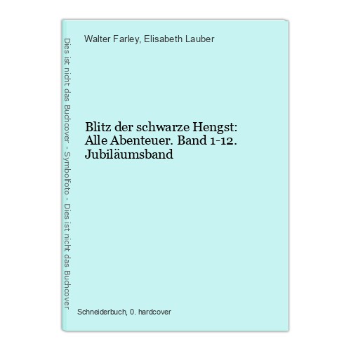 Blitz der schwarze - , hengst