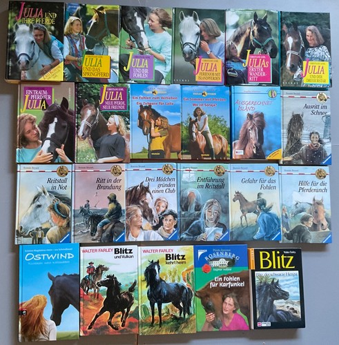 Sammlung pferdebücher julia - sammlung,